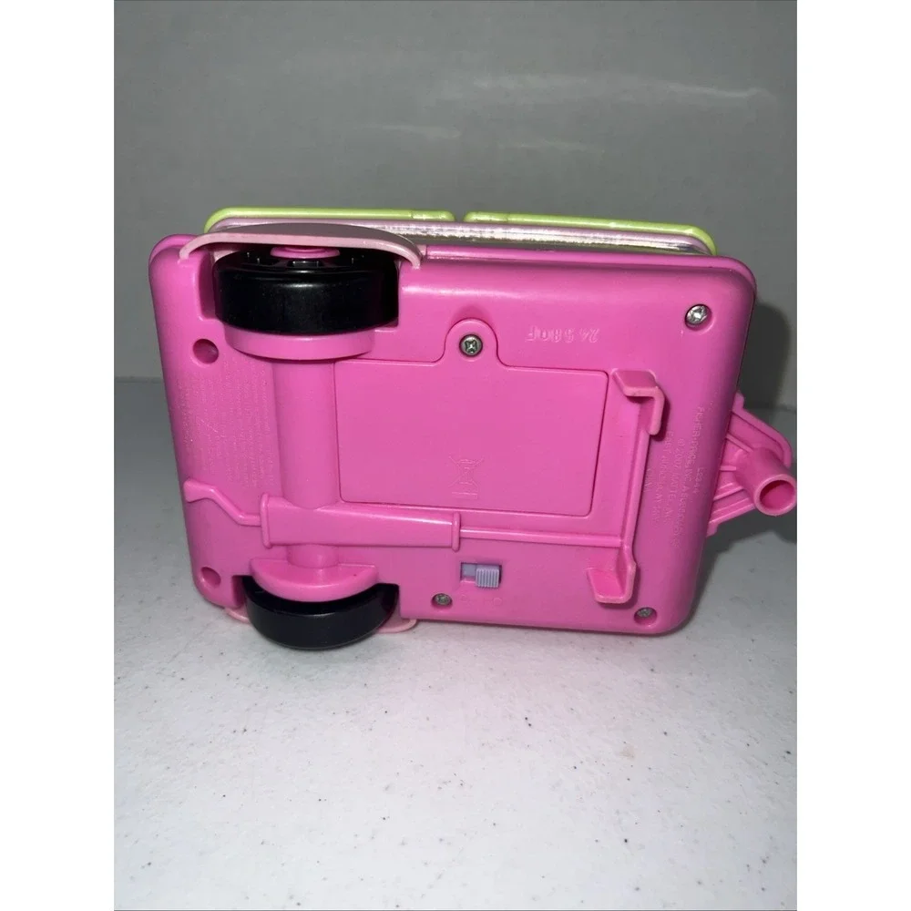 Little People Pop-up Camper Toy Pink Fisher Price 2007 Mattel Sound Works